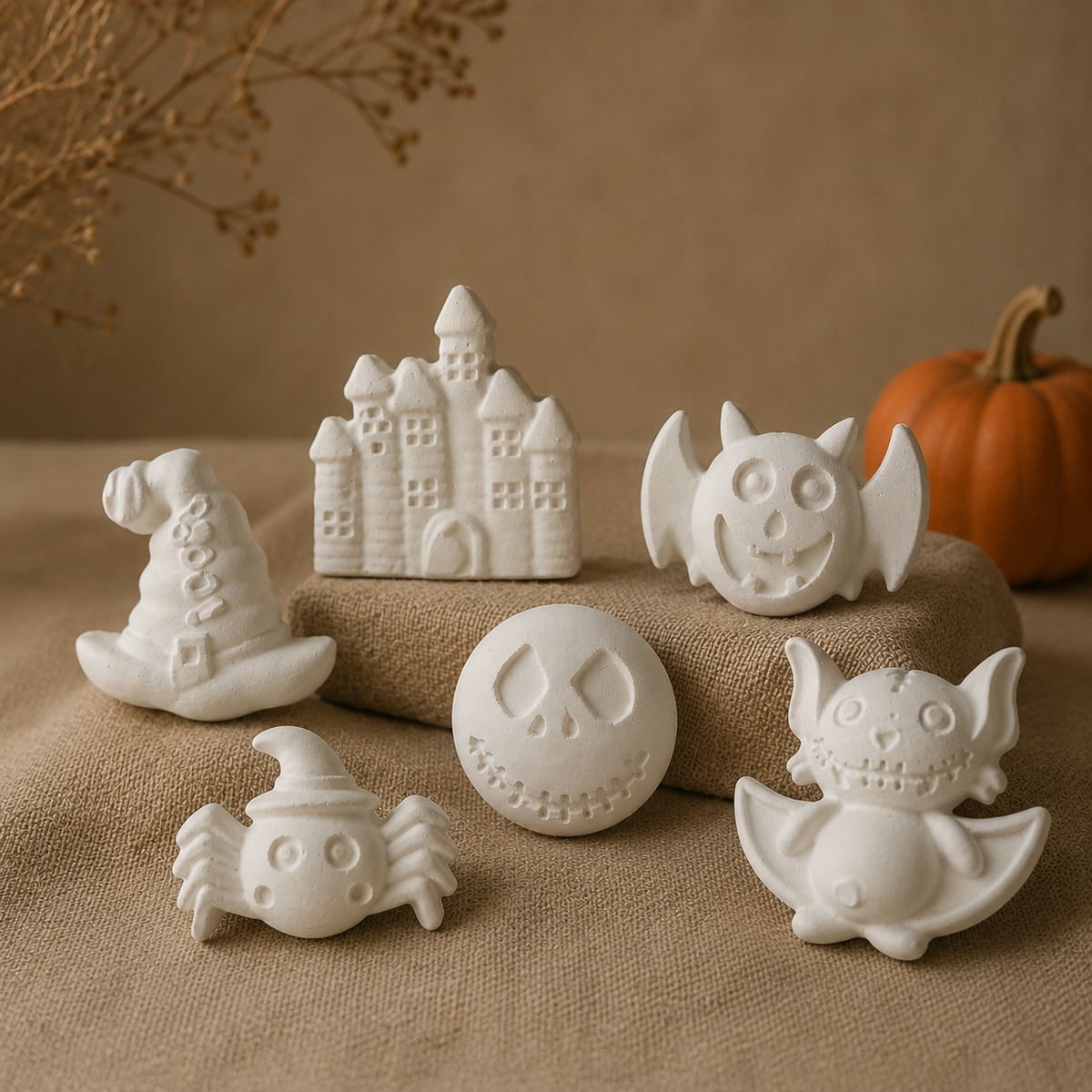 Halloween gipszfestő alkotószett