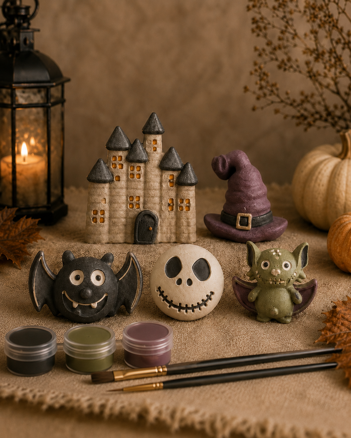 Halloween gipszfestő alkotószett