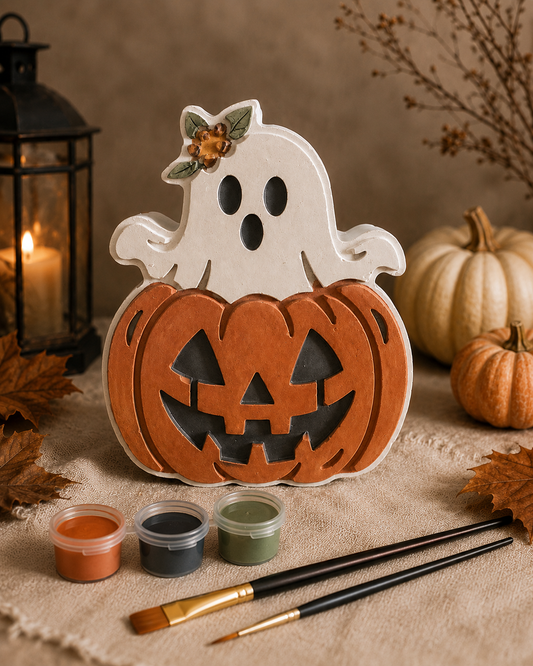 Halloween tök festhető alkotószett